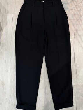 Wilfred Black High-Rise Tailored Pants